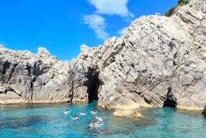 Blå grotte – grønne grotter – Lopud sandstrand – tur med drikke