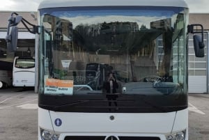 Conexão de ônibus entre Pula e Poreč