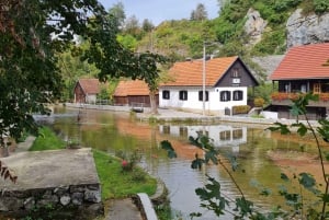 From Zagreb: Canyon kayaking and Rastoke village - day trip