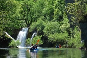 From Zagreb: Canyon kayaking and Rastoke village - day trip
