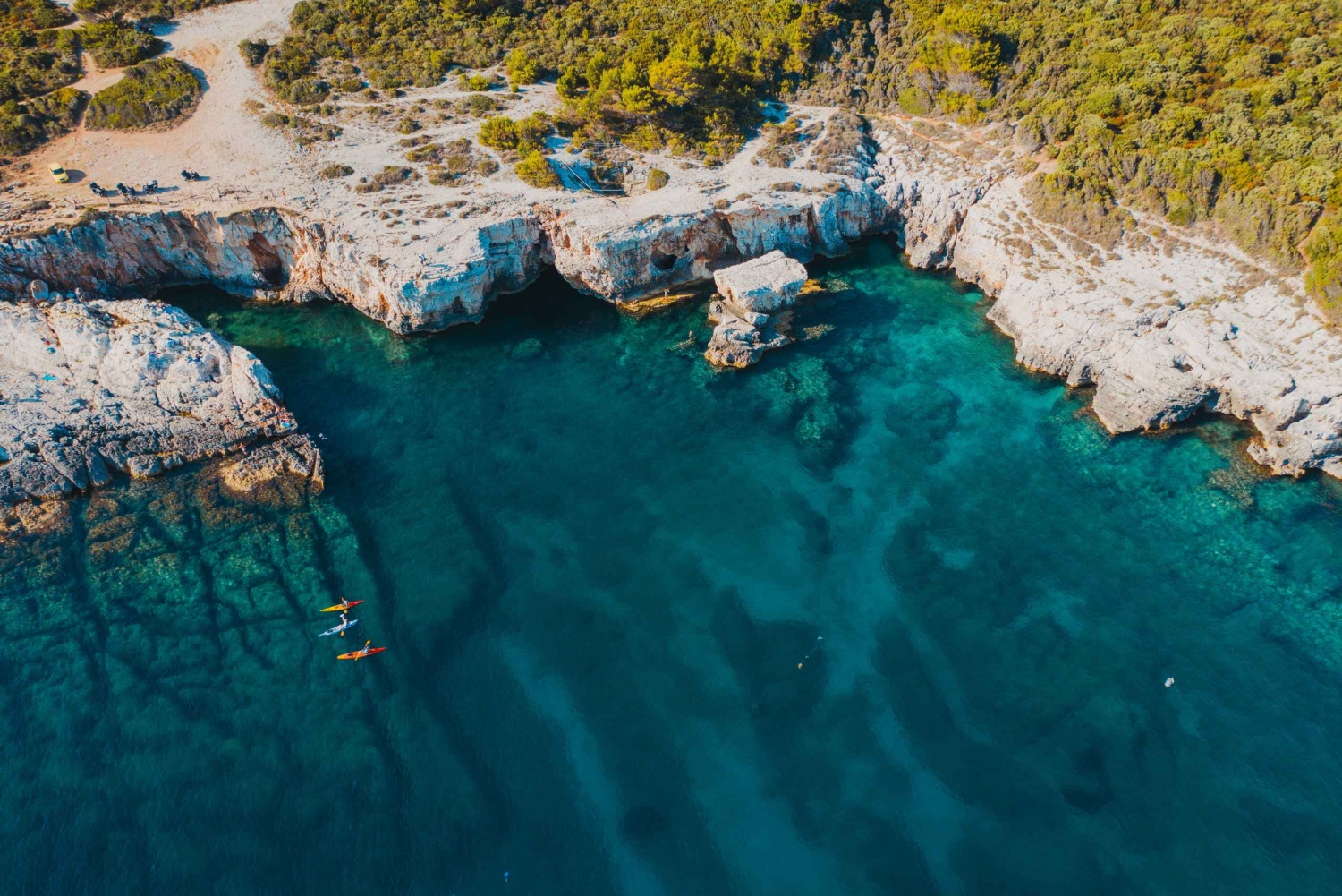 Kaap Kamenjak: grot- en safari-ervaring per kajak