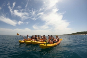 Kap Kamenjak: Kajakutflykt med grottupplevelse