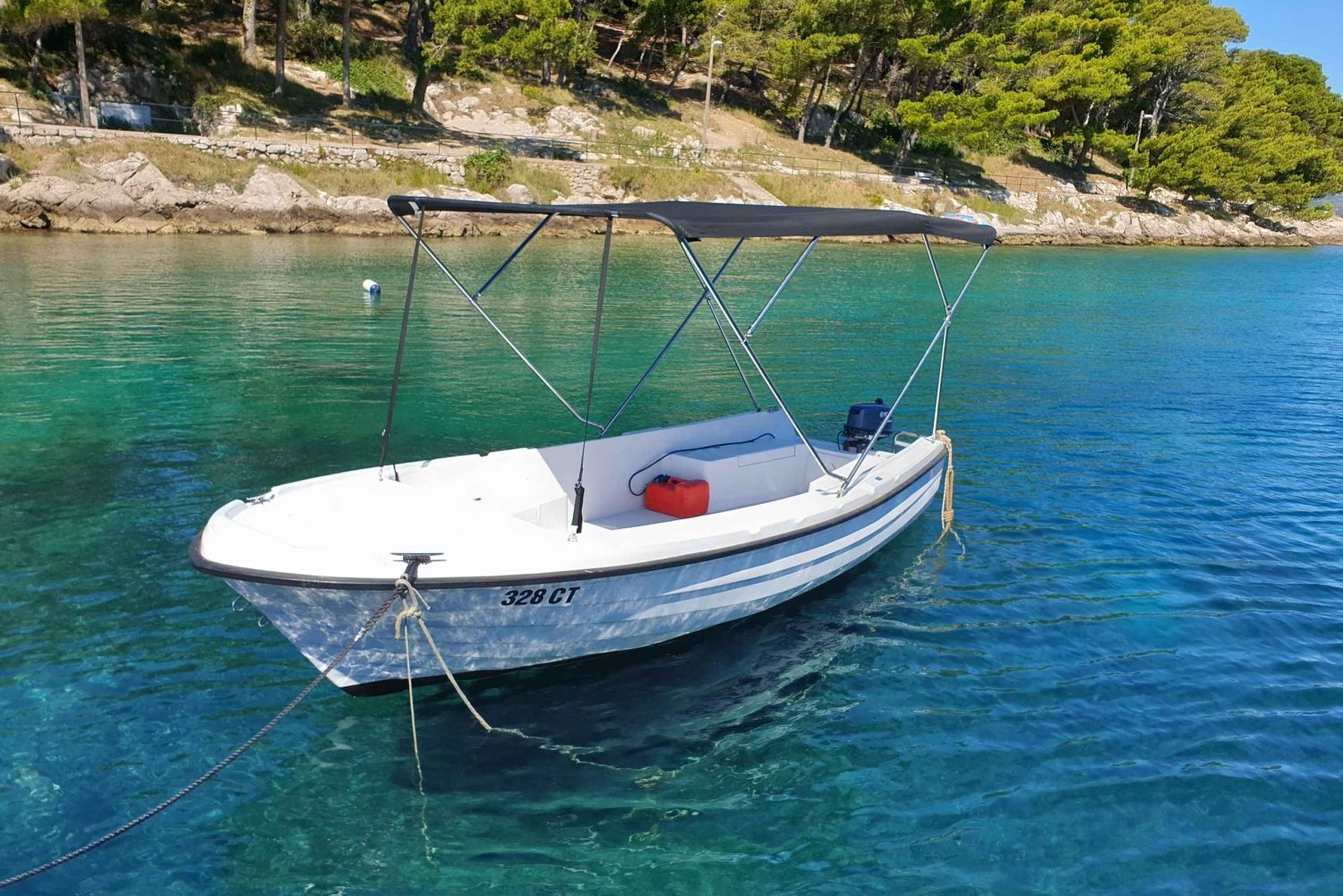 Cavtat: 4-Hour Boat Rental