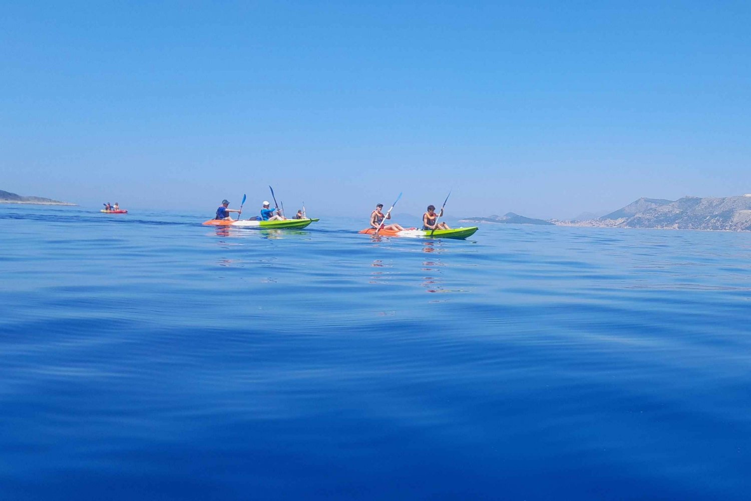 Cavtat: Excursión guiada en kayak de mar