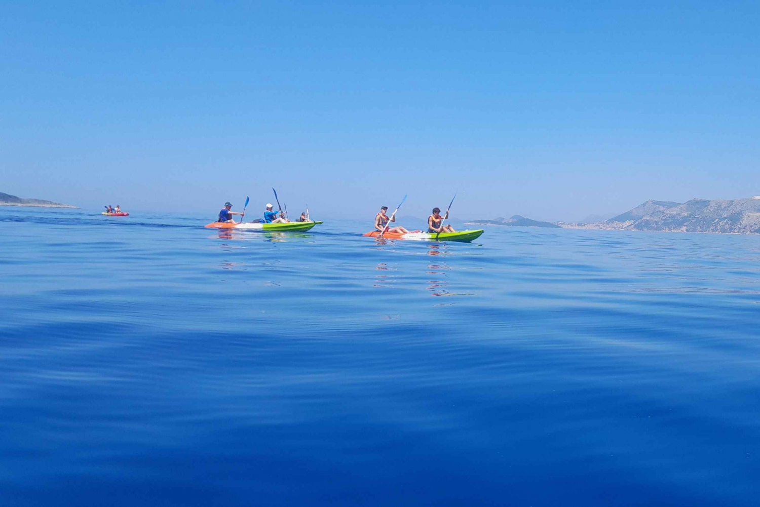 Cavtat: Excursión guiada en kayak de mar