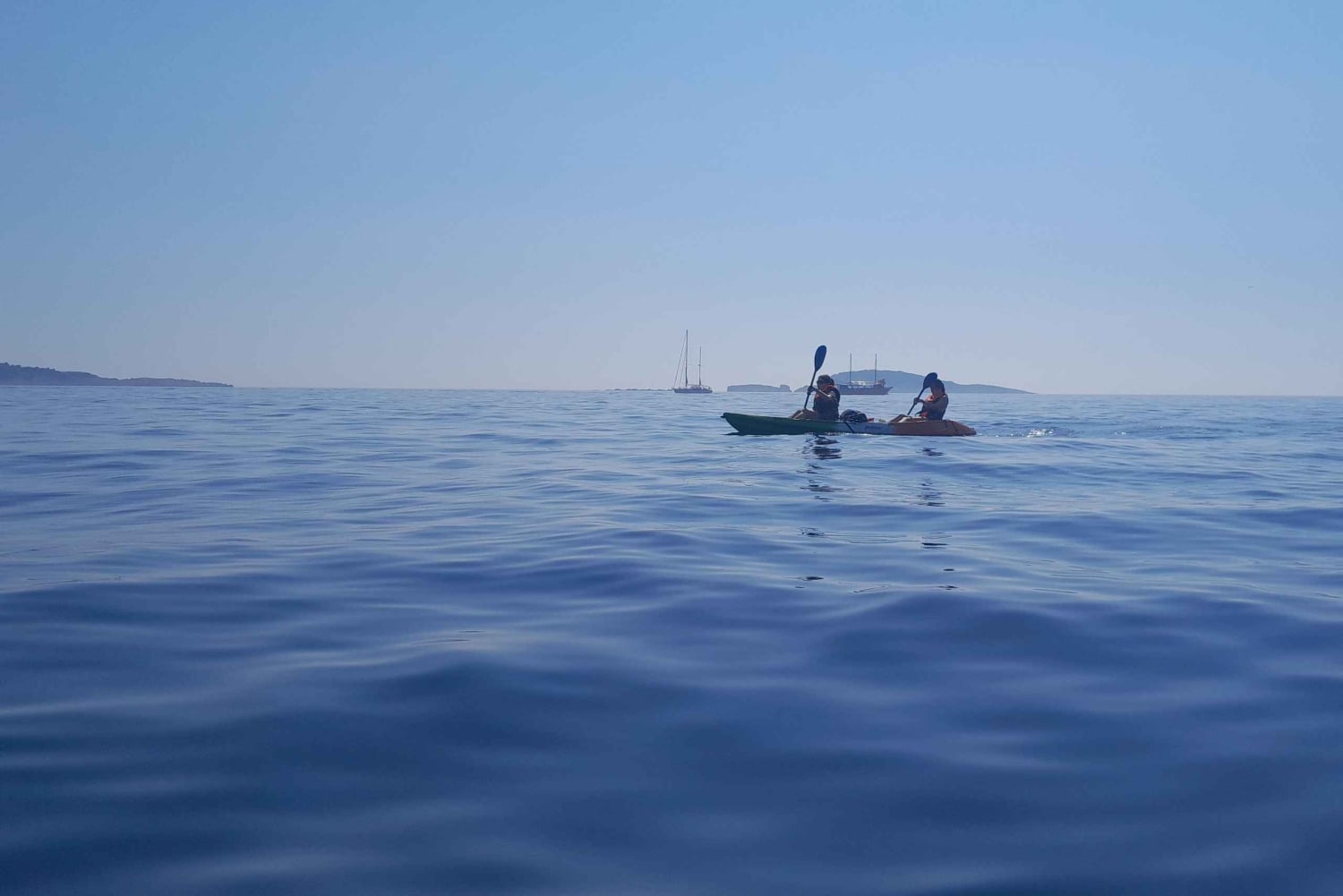 Cavtat: Kajaktocht op zee met gids