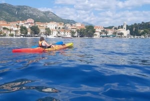 Cavtat: Kajaktocht op zee met gids