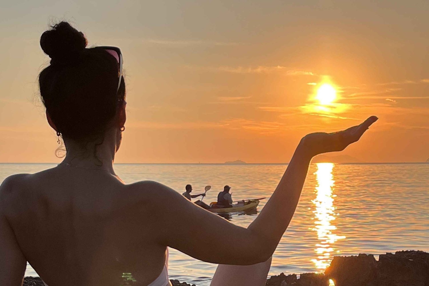 Cavtat/Mlini: Luxury Sunset Cruise w/ Cold Platter & Wine