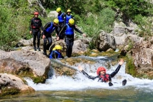 Depuis Split ou Zadvarje : canyoning sur la rivière Cetina