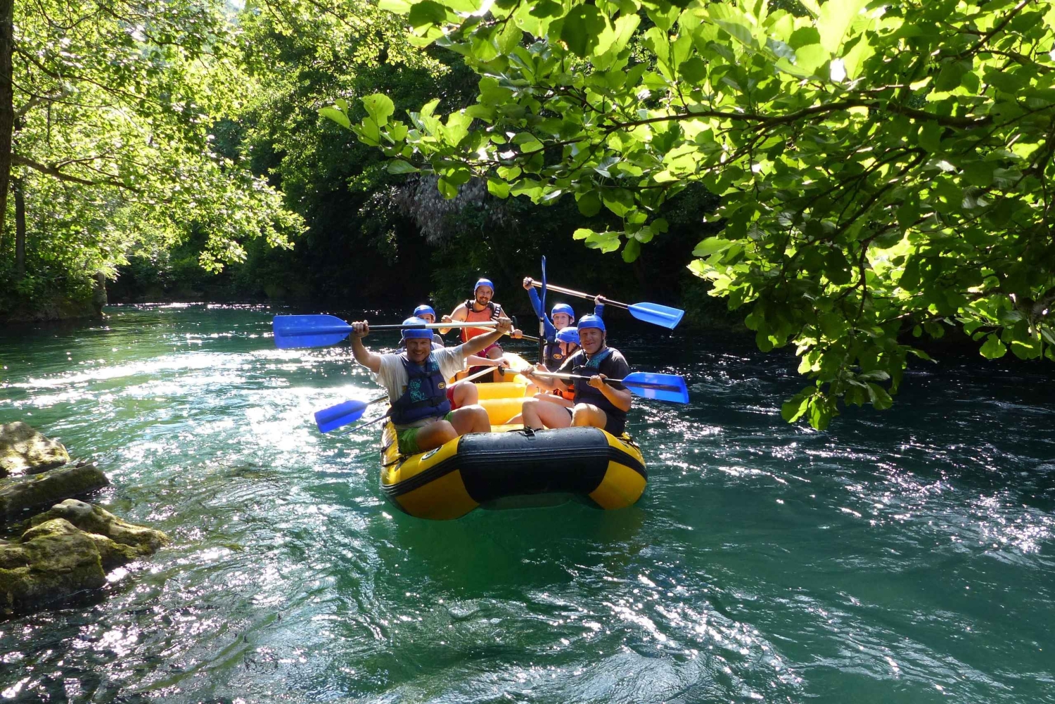 Río Cetina: Rafting y Salto de Acantilados