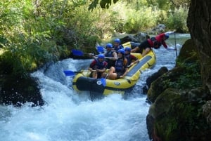 Rivier de Cetina: raften en van een klif springen