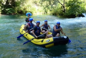 Cetina-elven: Rafting og klippehopping