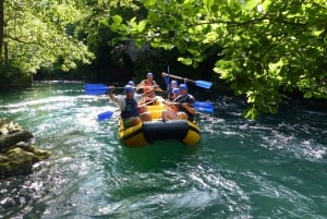 Cetina-elven: Rafting og klippehopping