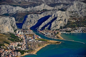 Raftingtocht op de Cetina met vervoer vanuit Split