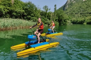 Omiš: Cetina Fluss Wasser Fahrrad Safari