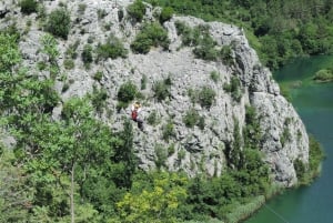 Cetina River Zipline Experience From Makarska and Split