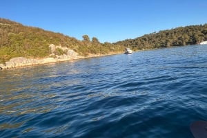 Isola di Čiovo: tour in kayak al tramonto con vino