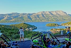 Korcula: wycieczka buggy z degustacją lokalnego jedzenia i wina