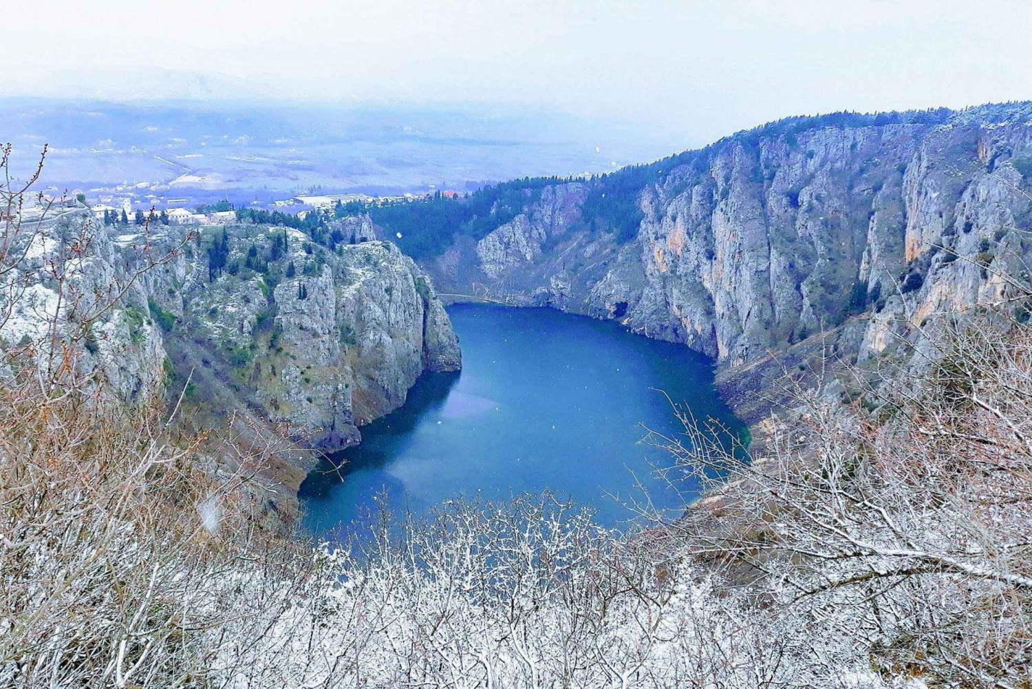 Dalmatia: Blue and Red Lake and Wine Tasting