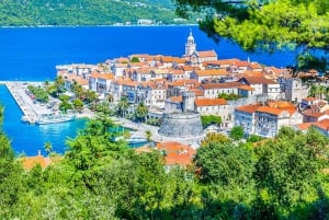 Scopri Korcula da Dubrovnik con visita alle cantine