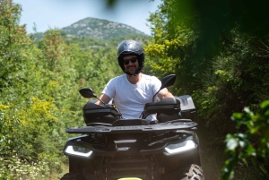 Dubrovnik: safari de 2 horas en quad por el campo con servicio de recogida