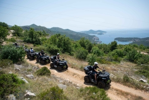 Dubrovnik: safari de 2 horas en quad por el campo con servicio de recogida