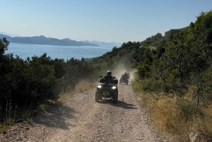 Dubrovnik: safari de 2 horas en quad por el campo con servicio de recogida