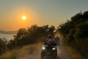 Dubrovnik: safari de 2 horas en quad por el campo con servicio de recogida