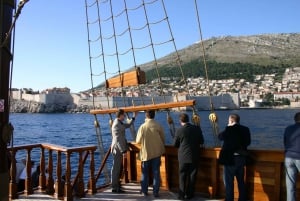 Dubrovnik: panoramische cruise van 2 uur en historische wandeltocht