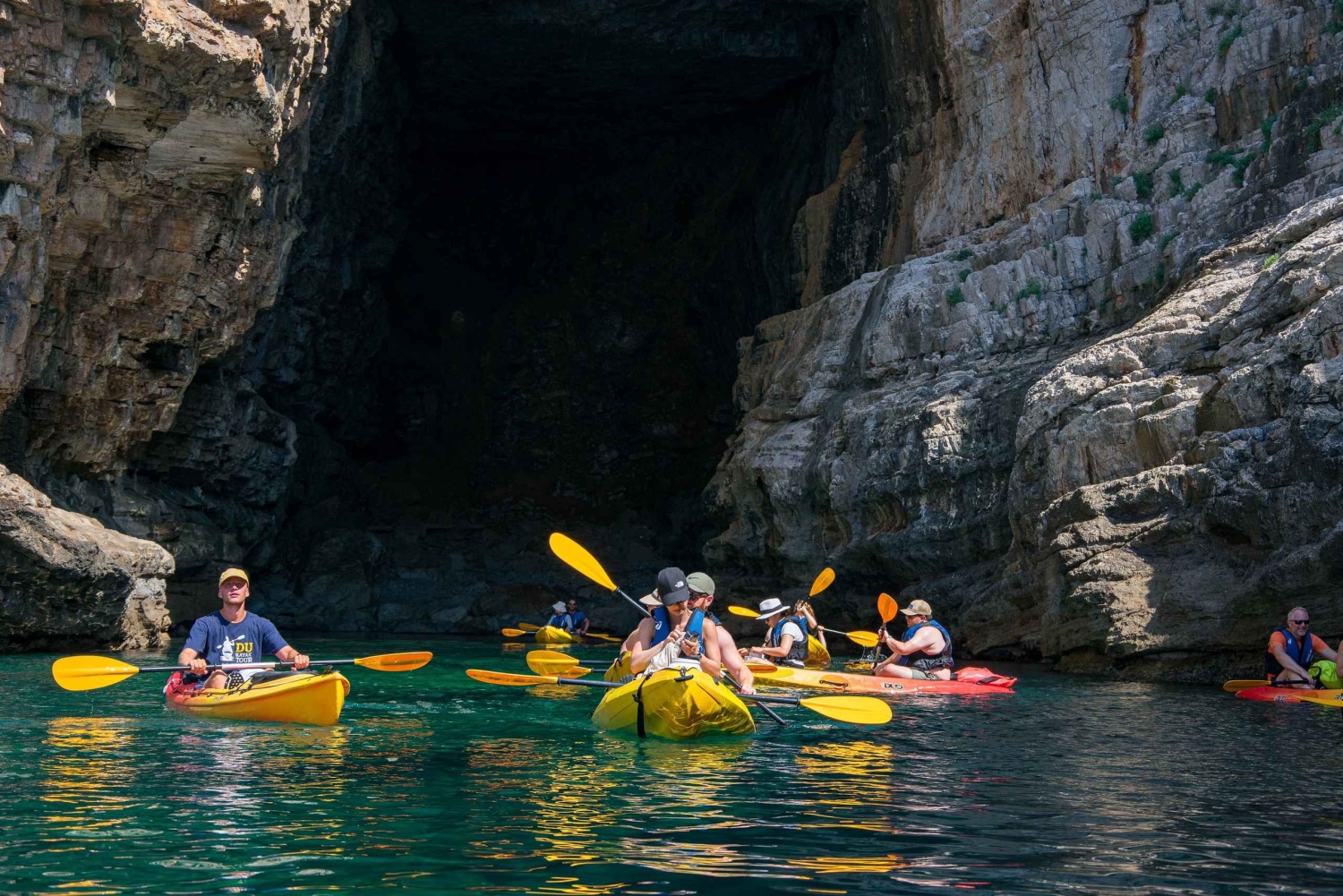 Dubrovnik : excursion matinale de 2 ou 3 heures en kayak et snorkeling