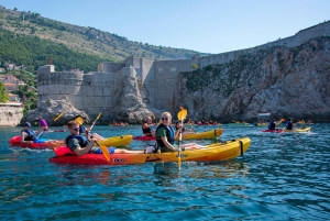 Dubrovnik : excursion matinale de 2 ou 3 heures en kayak et snorkeling