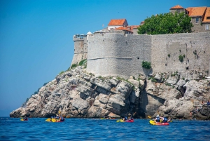 Dubrovnik : excursion matinale de 2 ou 3 heures en kayak et snorkeling