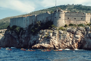 Dubrovnik : excursion matinale de 2 ou 3 heures en kayak et snorkeling