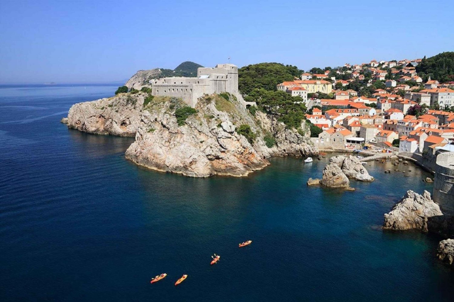 Dubrovnik: Afternoon Kayaking and Snorkeling Tour