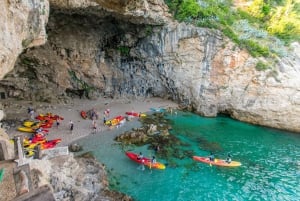 Dubrovnik: Kajakpaddling och snorkling på eftermiddagen