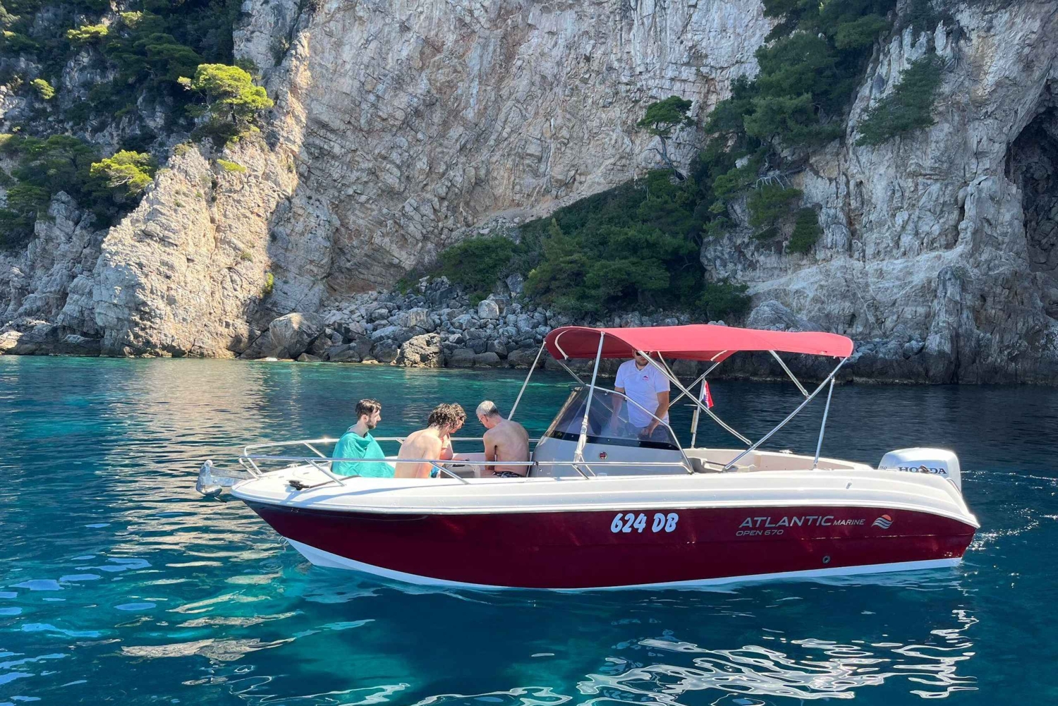 Dubrovnik: tour en barco privado por islas y cuevas con todo incluido