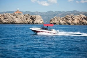Dubrovnik: Privat båttur til den blå grotten og Elaphiti-øyene