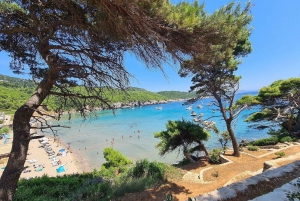 Dubrovnik: Tour in barca della Grotta Azzurra e della spiaggia di Sunj con bevande