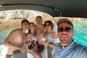 Dubrovnik: Caverna Azul e Passeio de Barco na Praia de Sunj com Bebidas