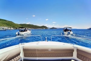 Dubrovnik: Blue Cave & Sunj Beach Boat Tour with Drinks
