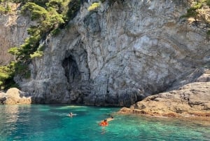 Dubrovnik: Blue Cave & Sunj Beach Boat Tour with Drinks