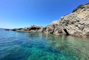 Dubrovnik: Blue Cave & Sunj Beach Boat Tour with Drinks