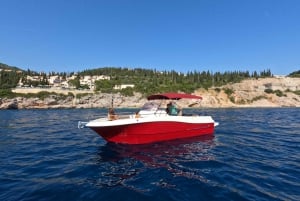 Dubrovnik: Tur i den blå grotte med speedbåd