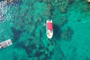 Dubrovnik : Visite des grottes bleues en bateau à moteur