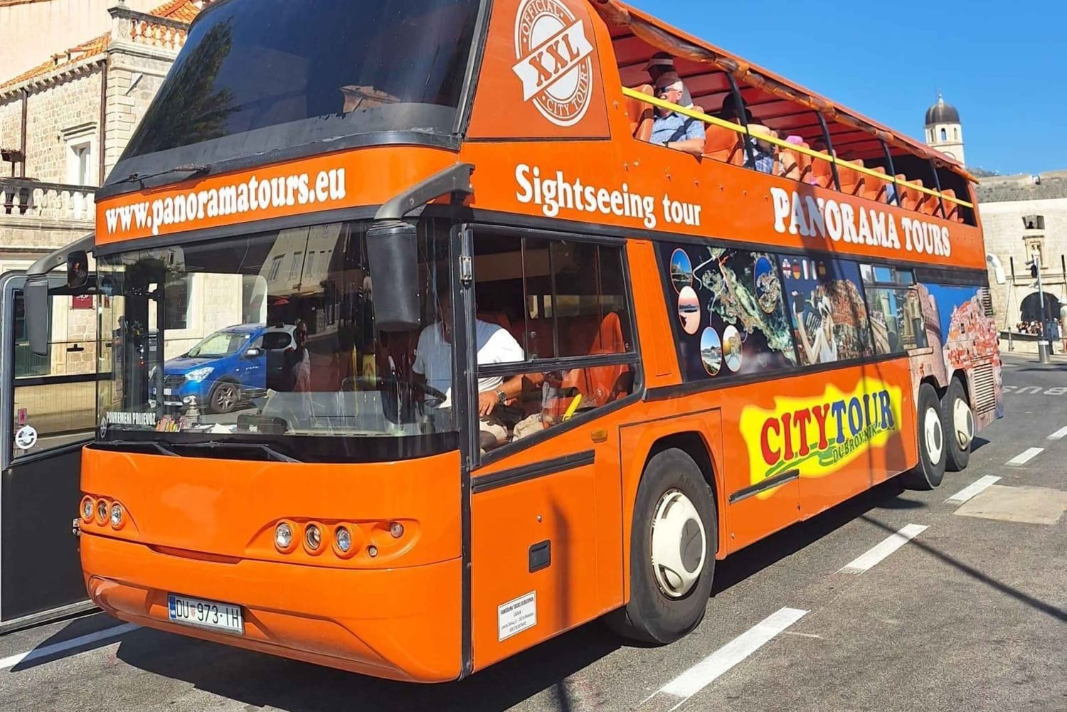 Dubrovnik: City Hop On Hop Off Bus with 3 Tour Options