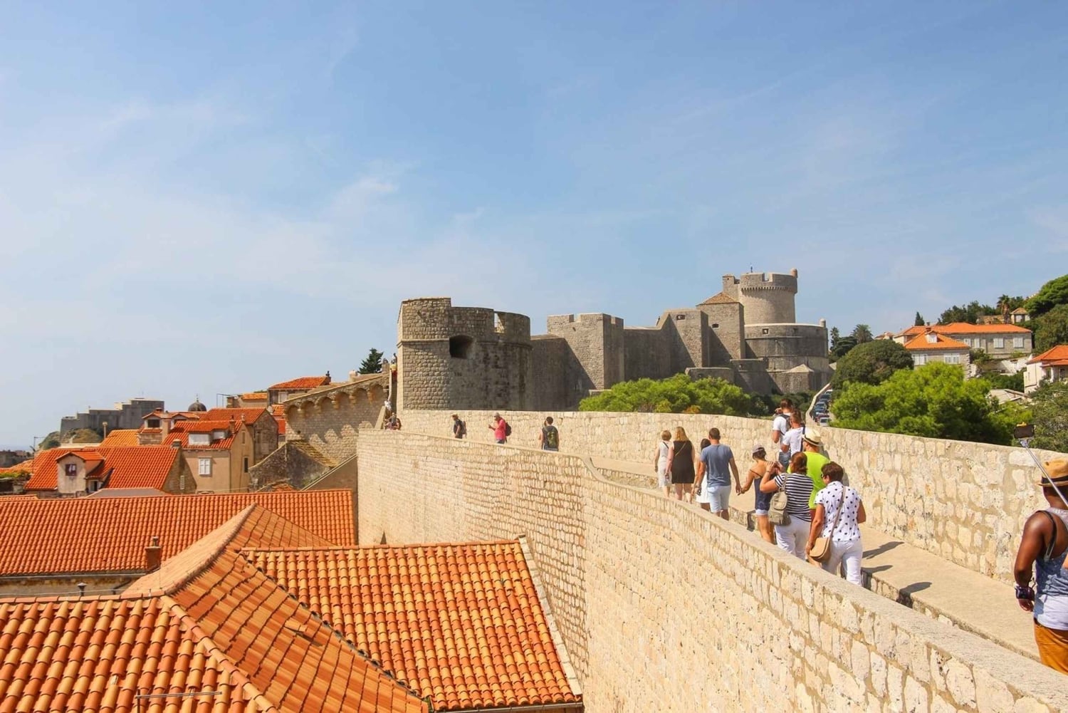 Tour a piedi delle mura di Dubrovnik