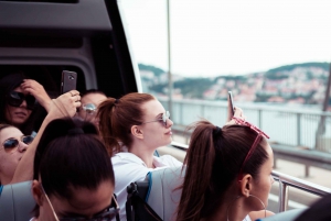 Dubrovnik: Panorama-tur i cabrioletbus med audioguide