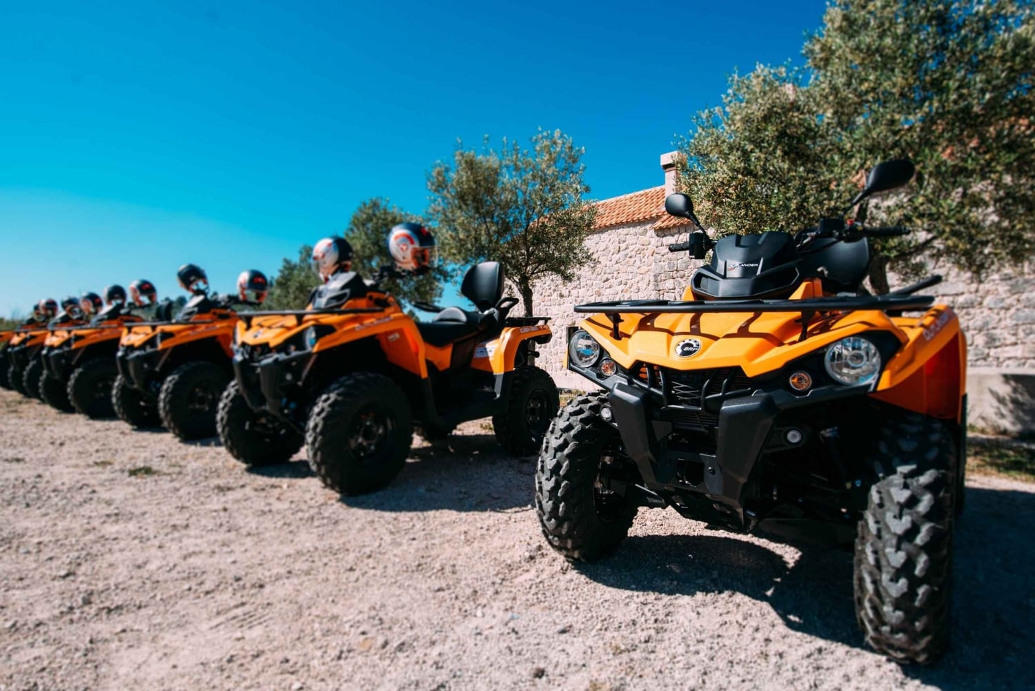 Dubrovnik: Geführtes ATV-Abenteuer auf dem Land mit Brunch