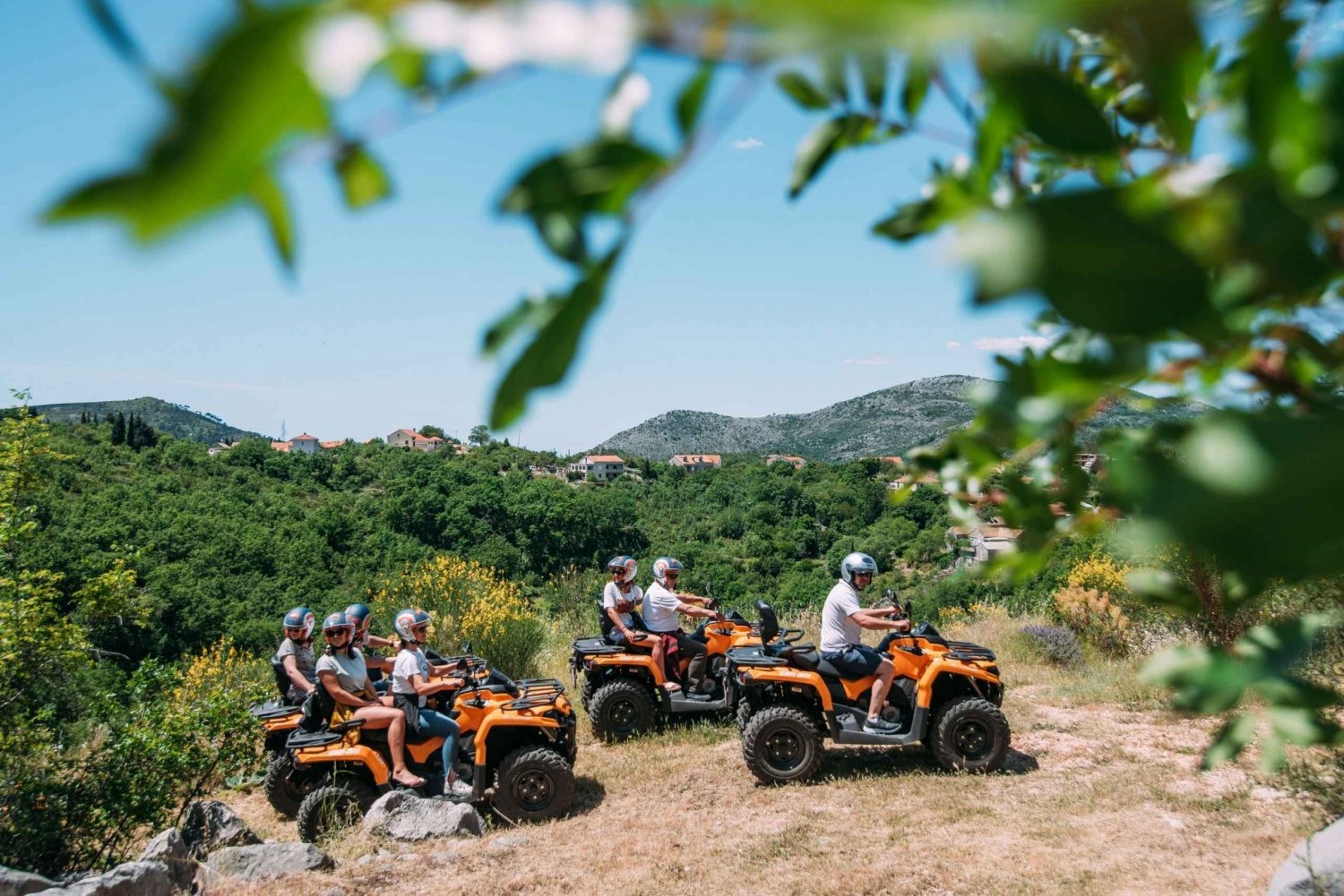 Dubrovnik: aventura de quadriciclo guiada pelo campo