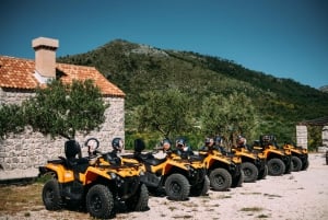 Dubrovnik: Aventura guiada en quad por el campo